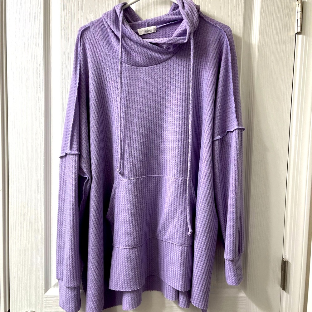 Talulah oversized lavender tunic. NEW